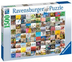 RAVENSBURGER CASSE-TÊTE 1500 PIÈCES - 99 VÉLOS ET PLUS #16007